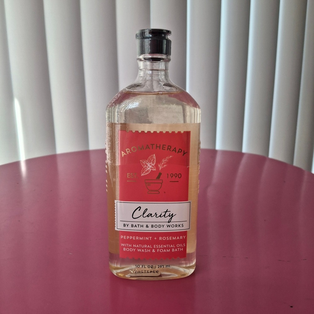 Bath & Body Works CLARITY Body Wash & Foam Bath 10 oz